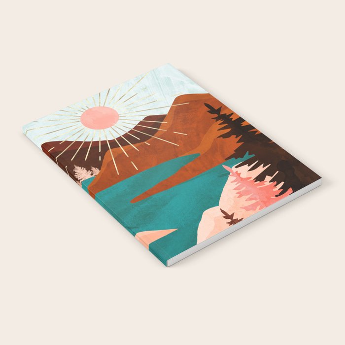 Retro Lake Notebook Gallery Image 2