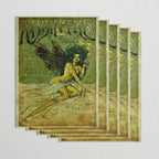 Vintage Parisian Green Fairy Absinthe Alcoholic Aperitif Advertisement Poster Wrapping Paper Gallery Image 3