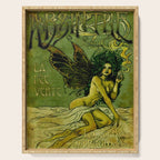 Vintage Parisian Green Fairy Absinthe Alcoholic Aperitif Advertisement Poster Serving Tray Gallery Image 1