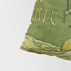 Vintage Parisian Green Fairy Absinthe Alcoholic Aperitif Advertisement Poster Pillow Sham Gallery Image 4