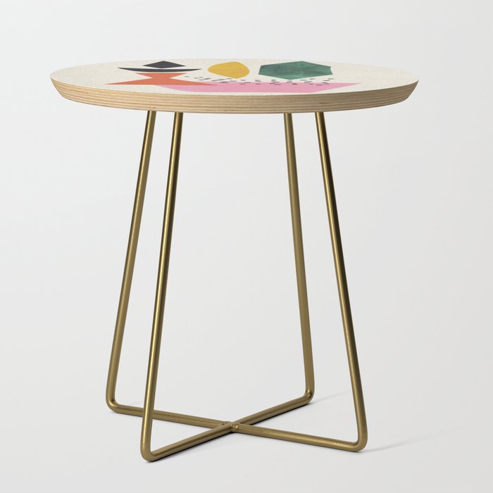 Yellow And Green Shards Side Table Gallery Image 1