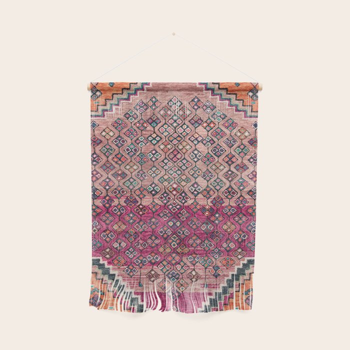 Traditional Moroccan Berber Artwork Design E17 Wall Hanging Gallery Image 1