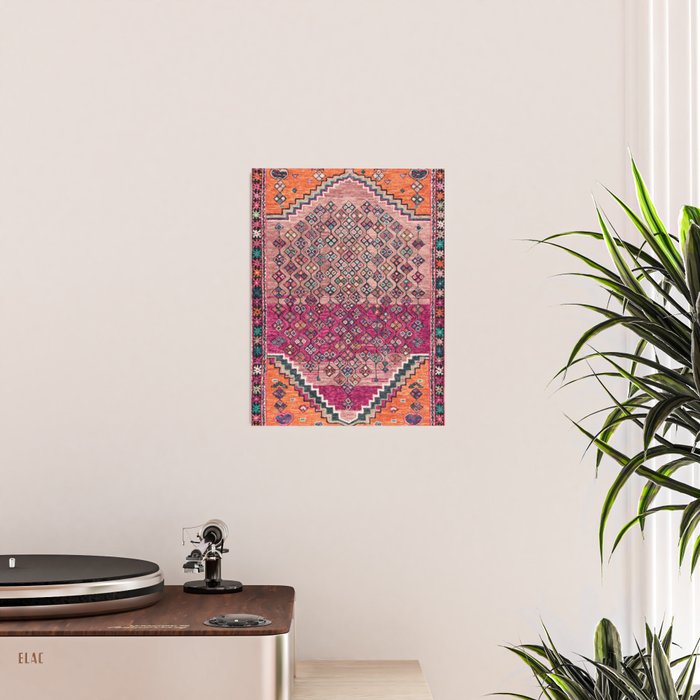 Traditional Moroccan Berber Artwork Design E17 Poster Gallery Image 2