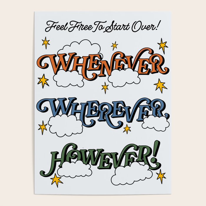 Whenever Wherever However Poster Gallery Image 4