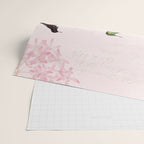 Vintage & Shabby Chic - Blush Tropical Hummingbird Flower Garden Wrapping Paper Gallery Image 2