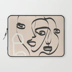 Abstract Minimal Line VIII Laptop Sleeve Gallery Image 1