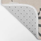Abstract Minimal Line VIII Bath Mat Gallery Image 2