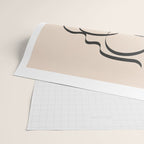Abstract Minimal Line VIII Wrapping Paper Gallery Image 2