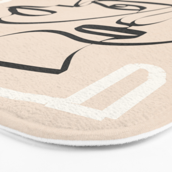 Abstract Minimal Line VIII Bath Mat Gallery Image 3