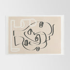 Abstract Minimal Line VIII Rug Gallery Image 2