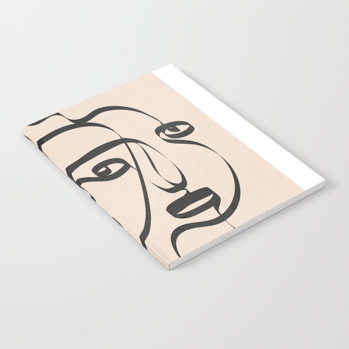 Abstract Minimal Line VIII Notebook Gallery Image 2