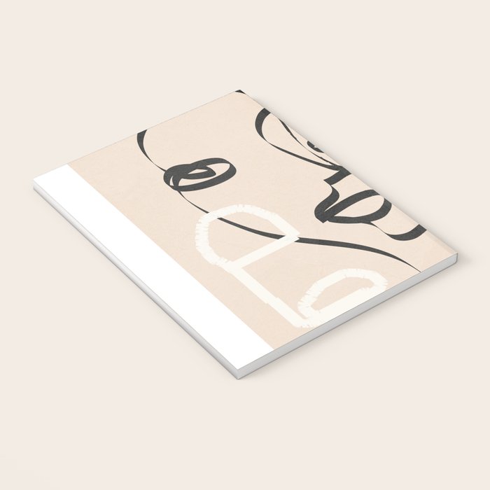 Abstract Minimal Line VIII Notebook Gallery Image 3