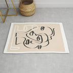 Abstract Minimal Line VIII Rug Gallery Image 1