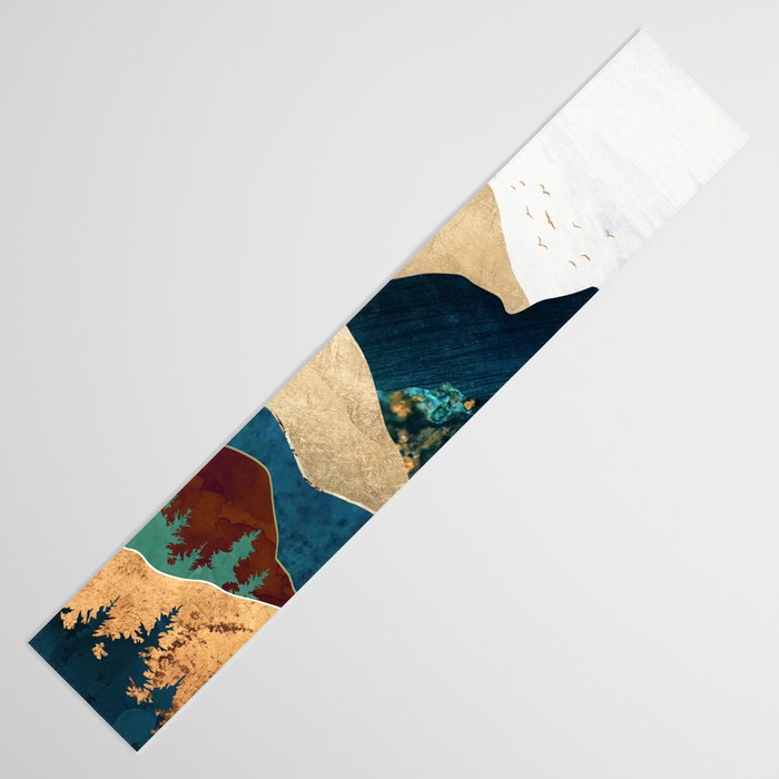 Malachite Mountains Table Runner Gallery Image 3
