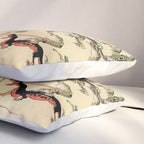 Kawanabe Kyosai. Frogs triumphing over snakes Pillow Sham Gallery Image 3