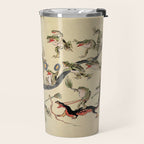 Kawanabe Kyosai. Frogs triumphing over snakes Travel Mug Gallery Image 2