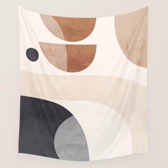 Modern Abstract Art 5 Wall Tapestry Gallery Image 1