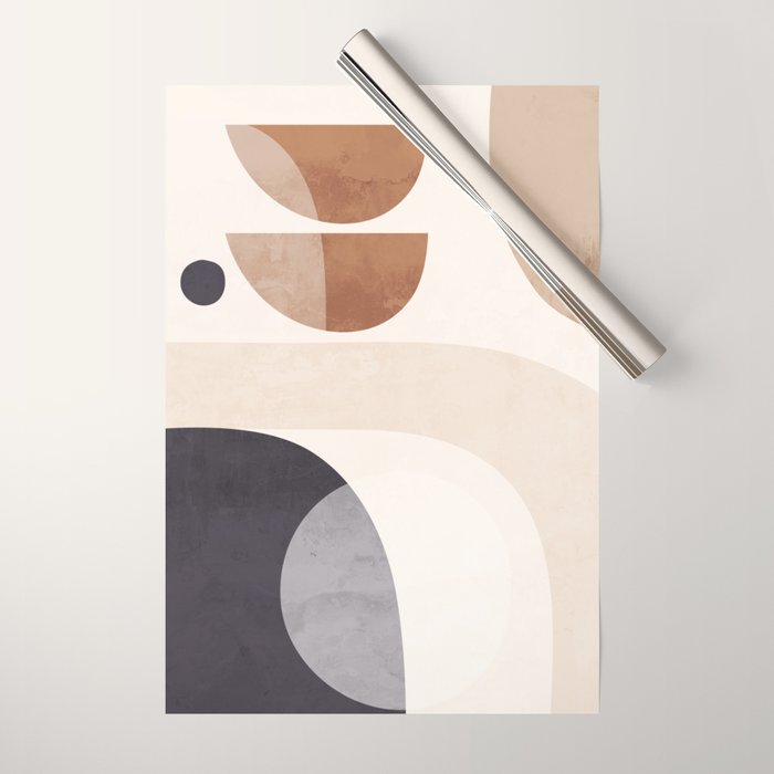 Modern Abstract Art 5 Wrapping Paper Gallery Image 1