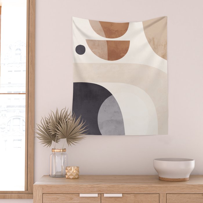 Modern Abstract Art 5 Wall Tapestry Gallery Image 2