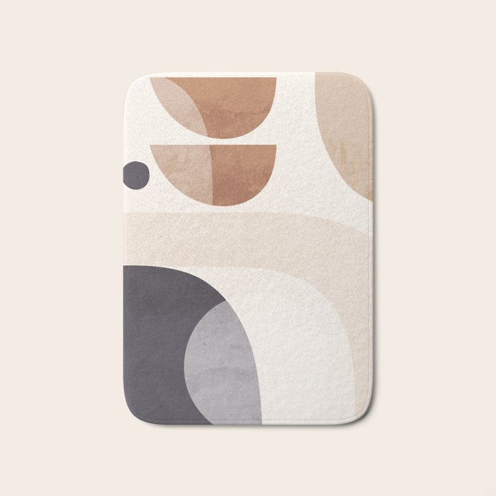 Modern Abstract Art 5 Bath Mat Gallery Image 1