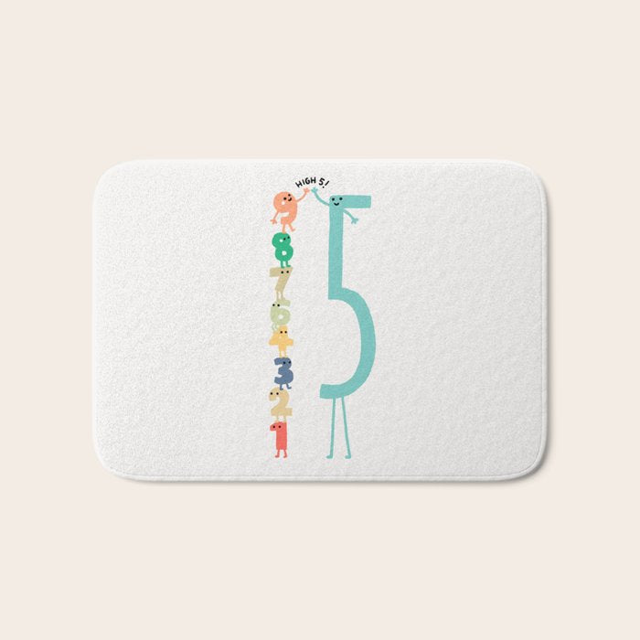 High 5! Bath Mat Gallery Image 1