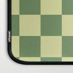 Pistachio Cream x Sea Glass Mixed Checker Laptop Sleeve Gallery Image 3