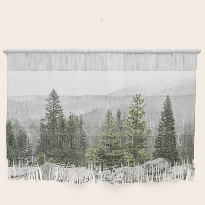 Winter Forest Landscape  Wall Hanging Gallery Image 1
