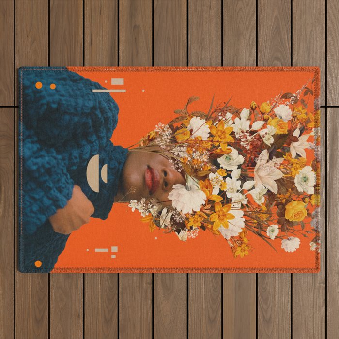 You are my Orange Dreamfield Outdoor Rug Gallery Image 1