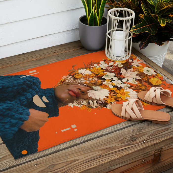 You are my Orange Dreamfield Outdoor Rug Gallery Image 2
