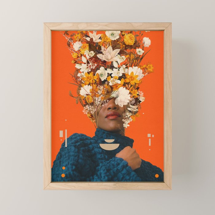 You are my Orange Dreamfield Mini Art Print Gallery Image 1