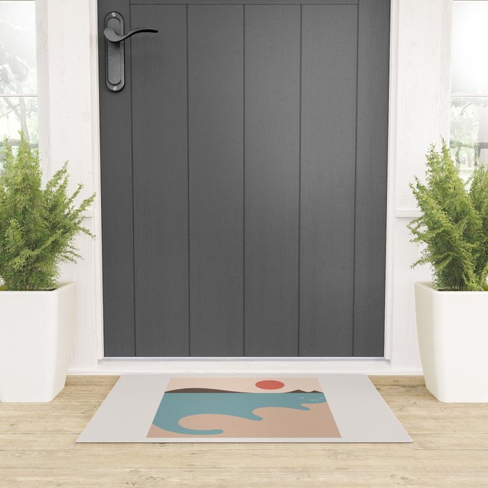 Cat Landscape 79 Welcome Mat Gallery Image 3