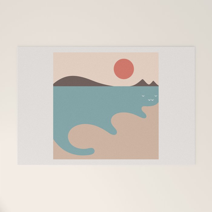 Cat Landscape 79 Welcome Mat Gallery Image 1