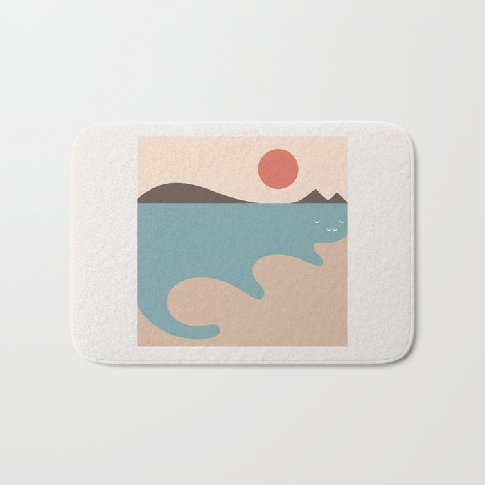 Cat Landscape 79 Bath Mat Gallery Image 1