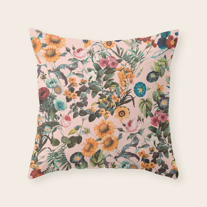 EXOTIC GARDEN XVIII Throw Pillow Gallery Image 6