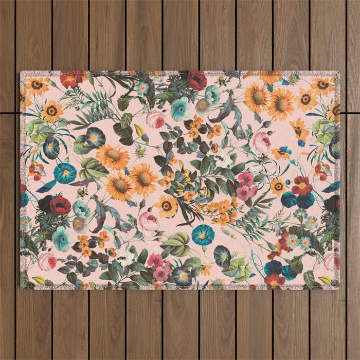 EXOTIC GARDEN XVIII Outdoor Rug Gallery Image 1