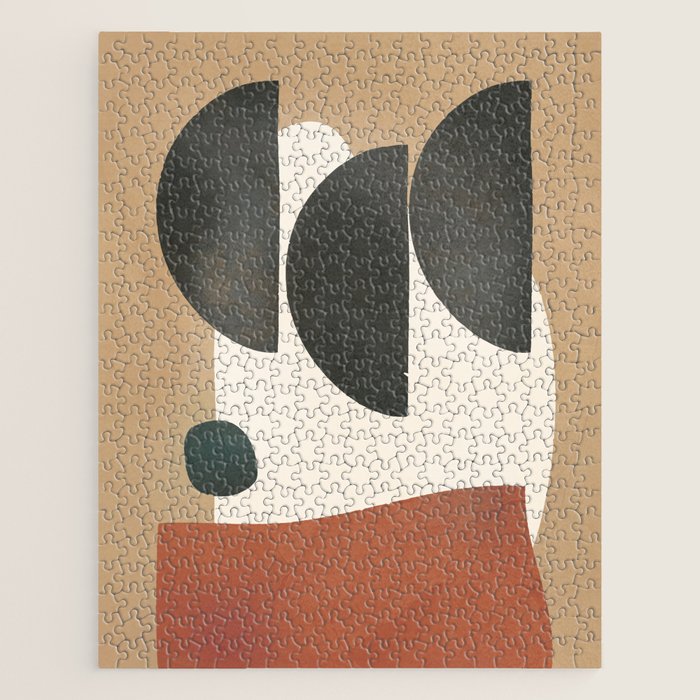 Modern Shapes Design 10 Jigsaw Puzzle Gallery Image 1