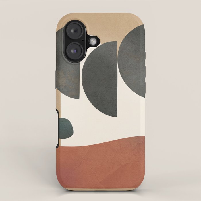 Modern Shapes Design 10 iPhone Case Gallery Image 1