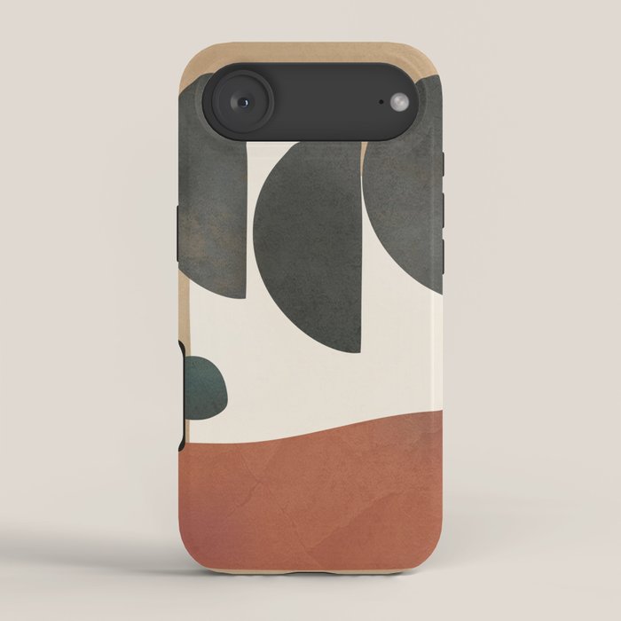 Modern Shapes Design 10 iPhone Case Gallery Image 2