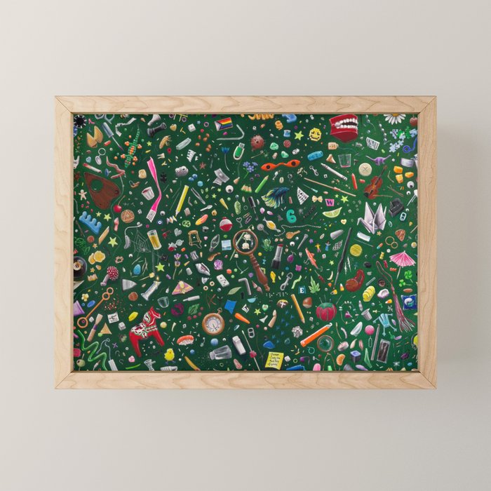 Tiny Things Painting Mini Art Print Gallery Image 1