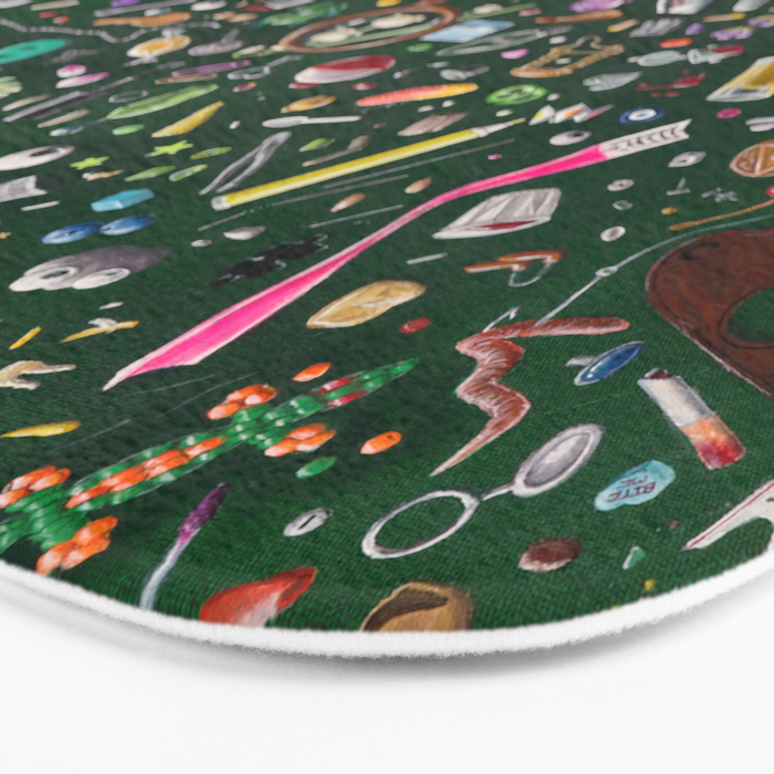 Tiny Things Painting Bath Mat Gallery Image 3