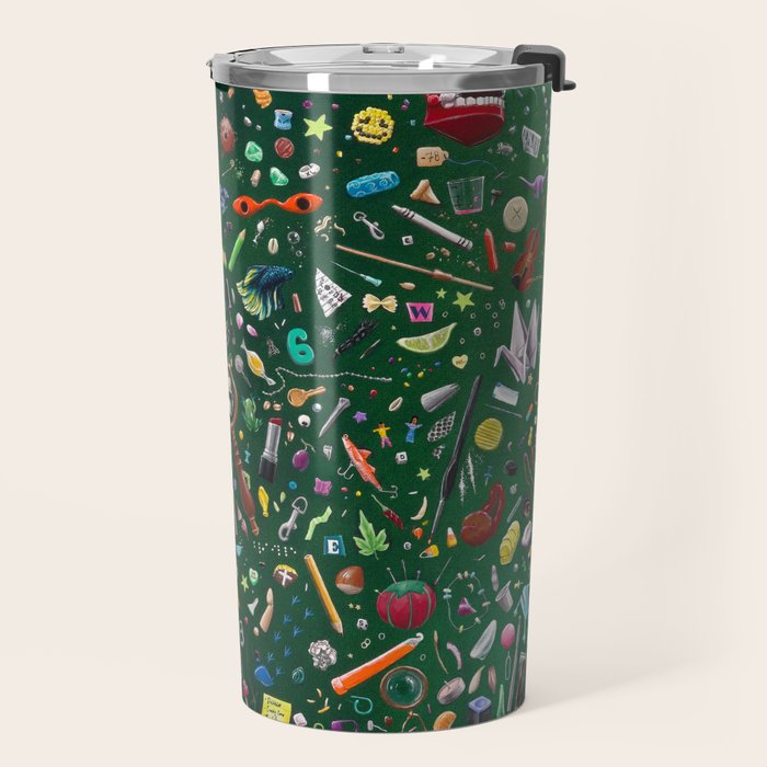 Tiny Things Painting Travel Mug Gallery Image 2