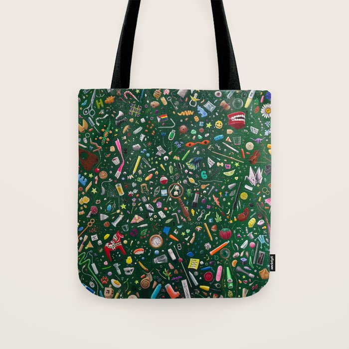Tiny Things Painting Tote Bag Gallery Image 1