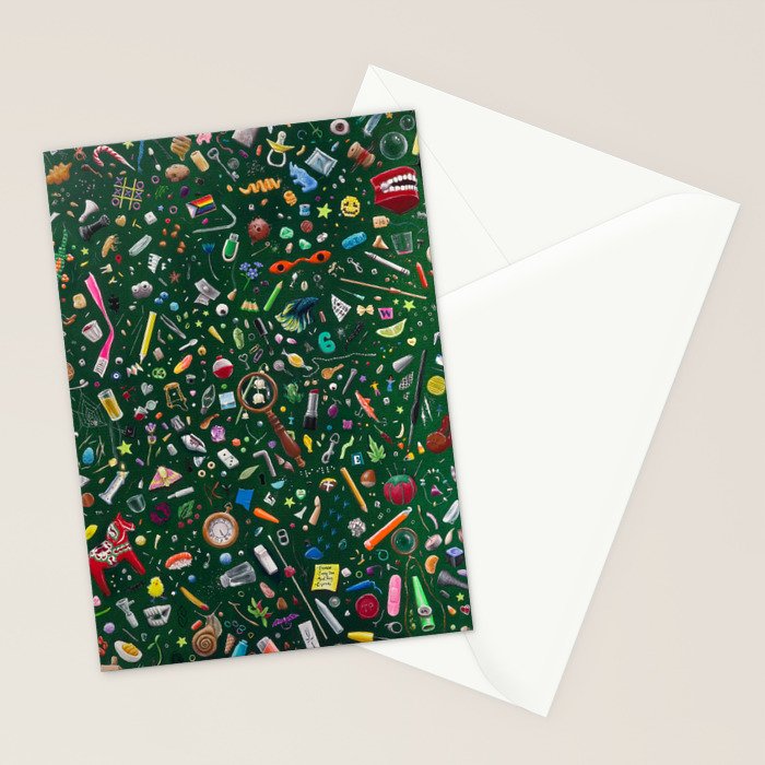 Tiny Things Painting Stationery Card Gallery Image 2
