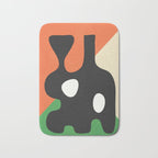 Abstract Art Vase 14 Bath Mat Gallery Image 1