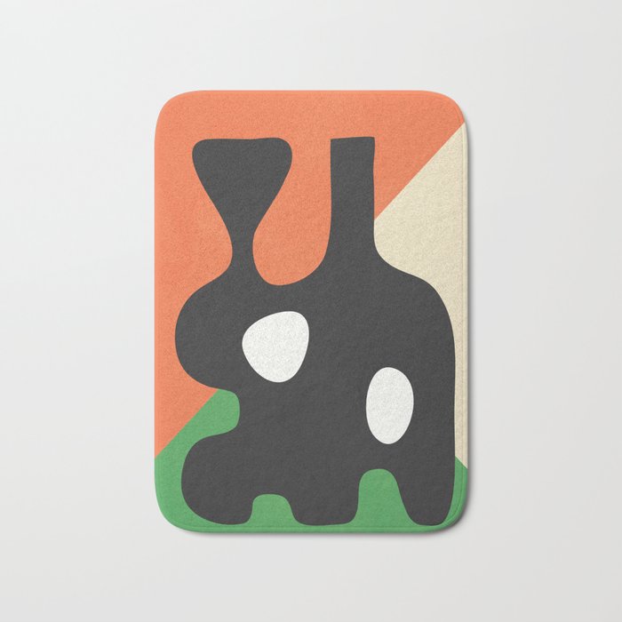 Abstract Art Vase 14 Bath Mat Gallery Image 1