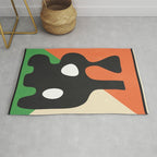 Abstract Art Vase 14 Rug Gallery Image 1