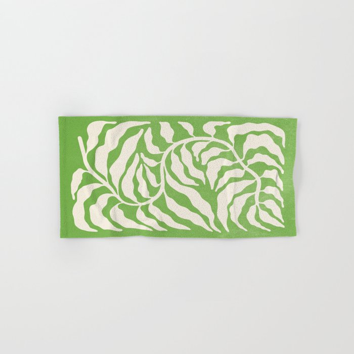 Wild Ferns: Forest Green Edition Bath Towel Gallery Image 1