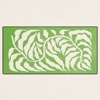 Wild Ferns: Forest Green Edition Desk Mat Gallery Image 3