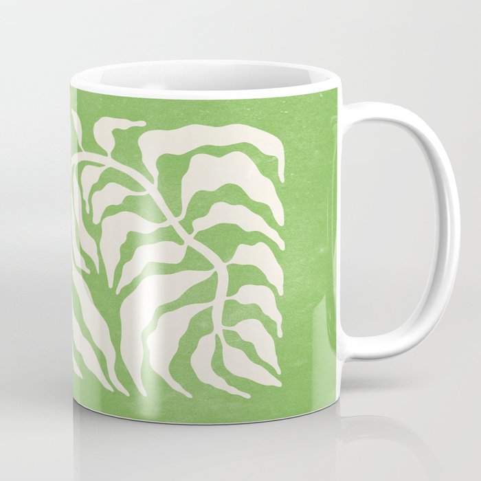 Wild Ferns: Forest Green Edition Coffee Mug Gallery Image 1