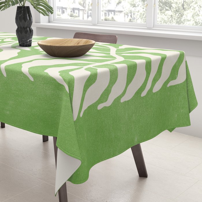 Wild Ferns: Forest Green Edition Tablecloth Gallery Image 3
